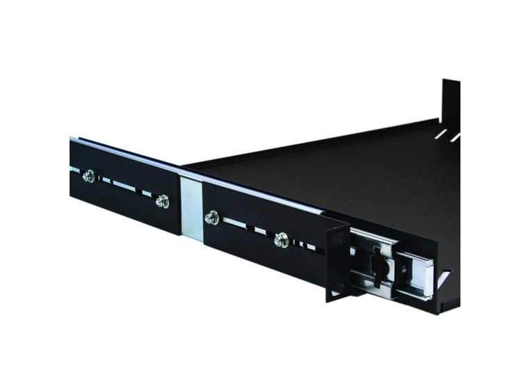 Adam Hall Parts 87556 Rack cradle 19" 1 U w drawerslide 